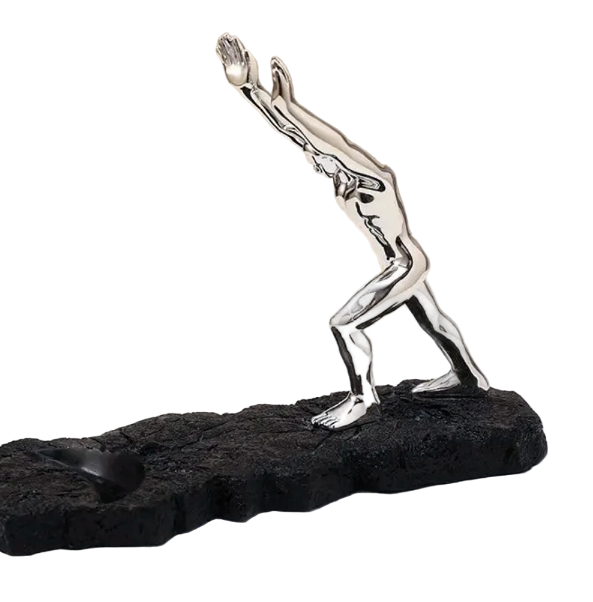 Vinflaskeholder i Metal Kreativ Design til Hjemmet 4