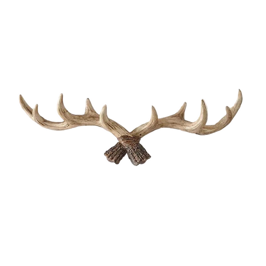 Vintage Antler Coat Rack Retro Design for Home Entryway 0
