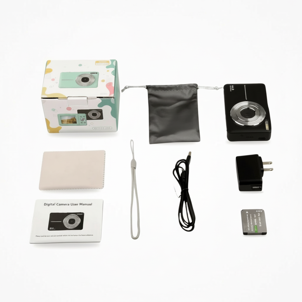 Vintage Digitalkamera med Moderne Funktioner 2