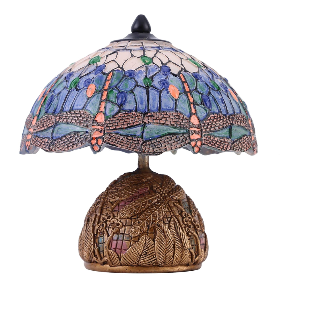 Vintage Lampe med Blomsterdesign 7