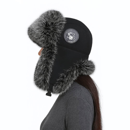 Vinter Hue med Øreklapper Trendy Design 1