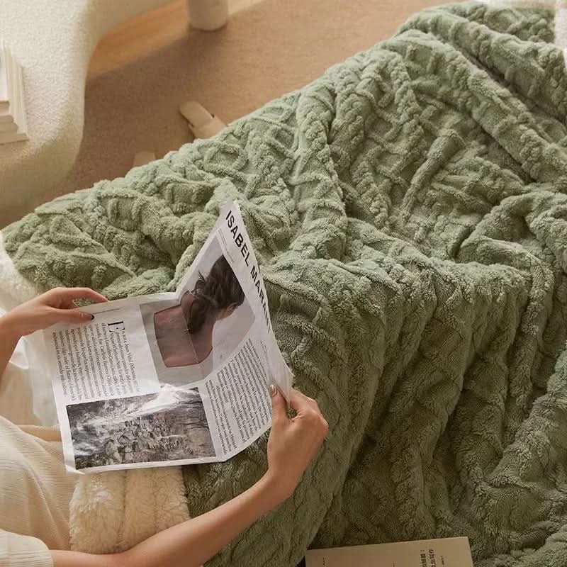 Vintertæppe i Fluffy Design 1