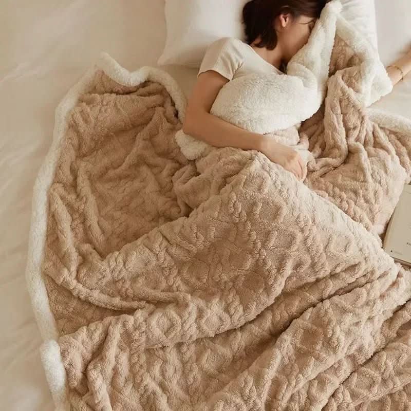 Vintertæppe i Fluffy Design 3