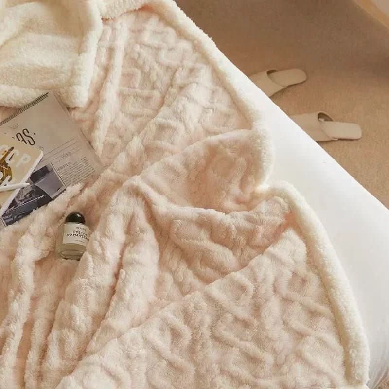 Vintertæppe i Fluffy Design 5