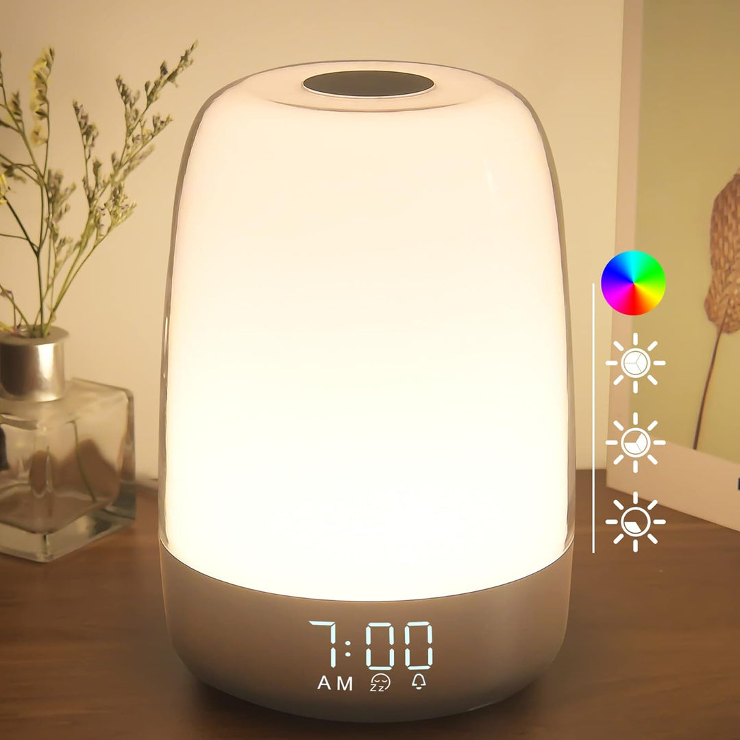 Wake-Up Light med Solopgang og Solnedgang 0