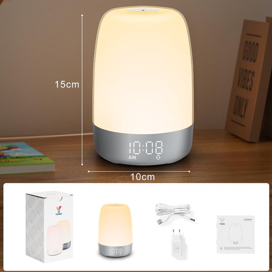 Wake-Up Light med Solopgang og Solnedgang 6