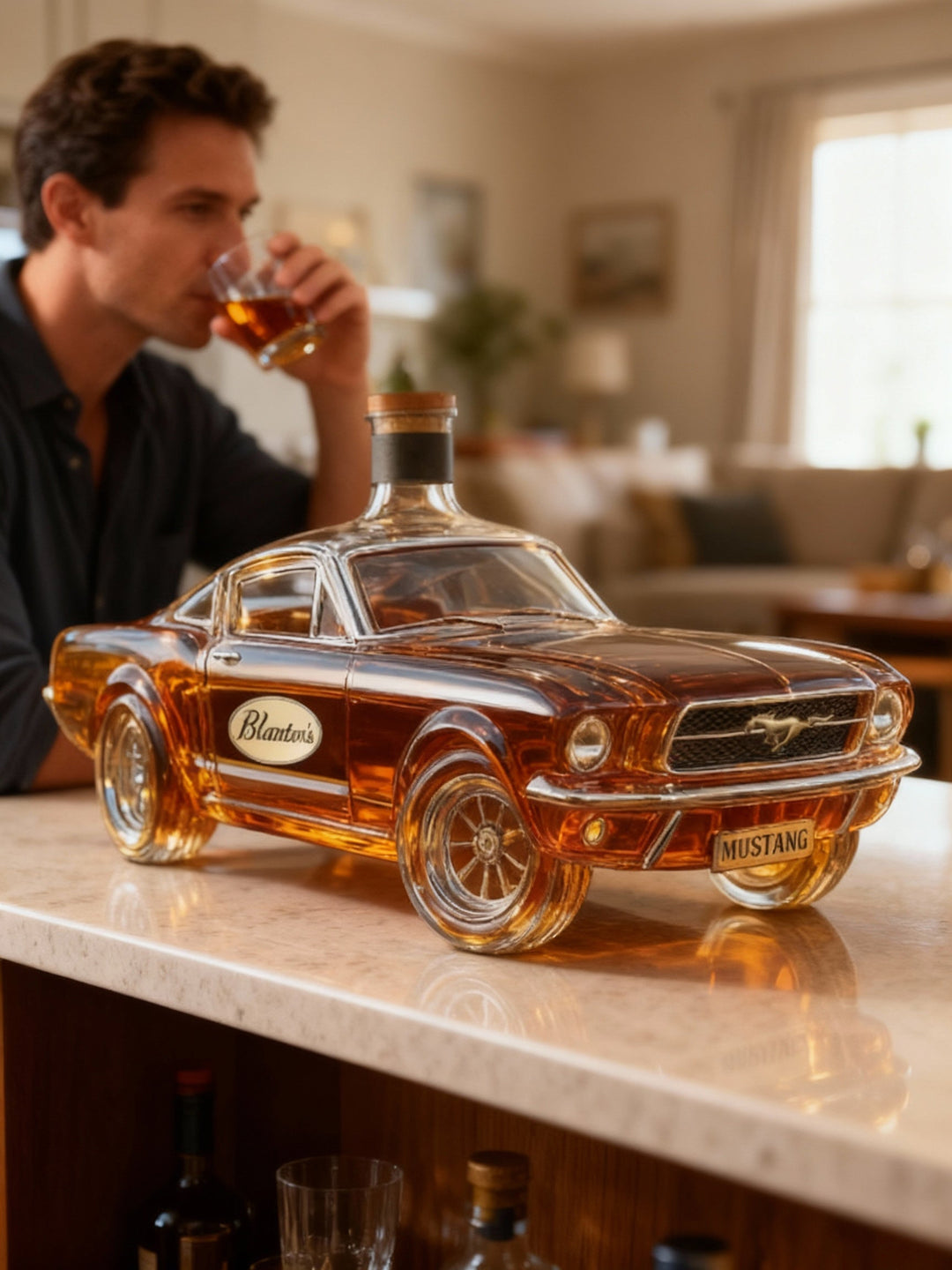 Whisky Karaffel Mustang Bilformet 4
