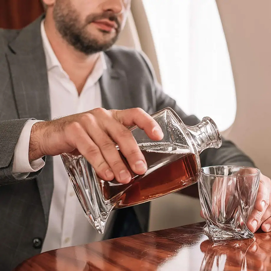 Whisky Karaffel og Glas Sæt 2