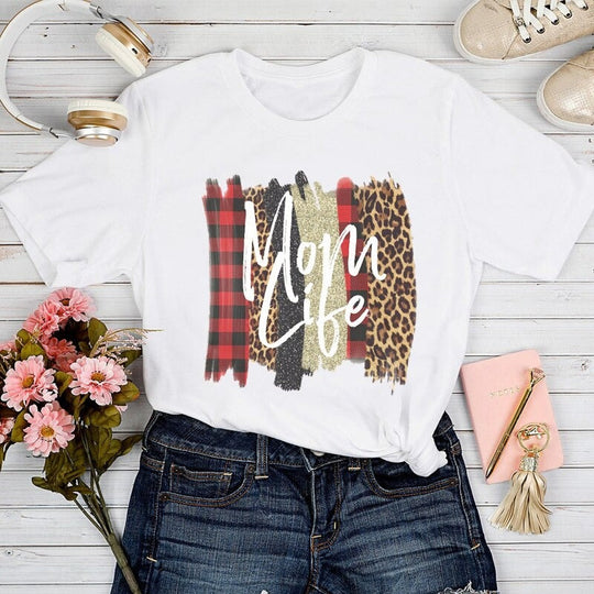 Women's T-shirt Mom Life Style 1