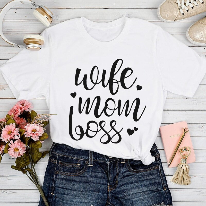 Women's T-shirt Mom Life Style 2