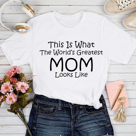 Women's T-shirt Mom Life Style 3