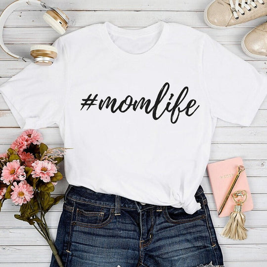 Women's T-shirt Mom Life Style 5