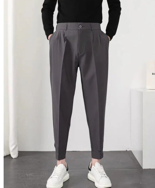 Pleated Tapered Blazer Bukser til mænd