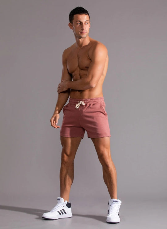 Casual shorts til mænd i 100 % bomuld