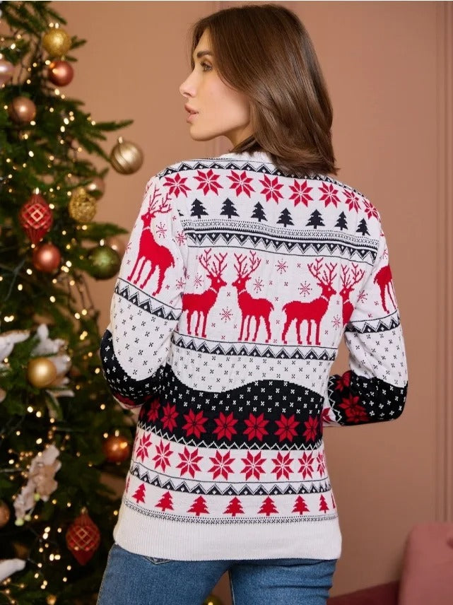 Julens afslappede sweater