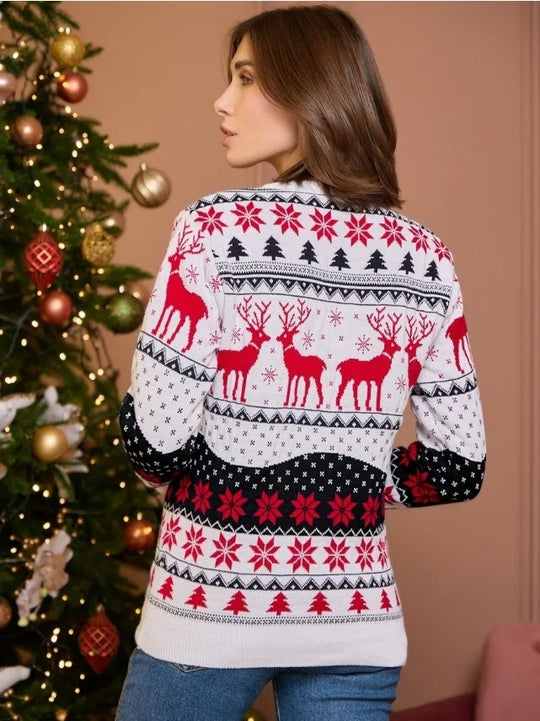 Julens afslappede sweater