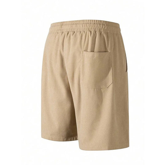 Casual shorts i fløjl til mænd