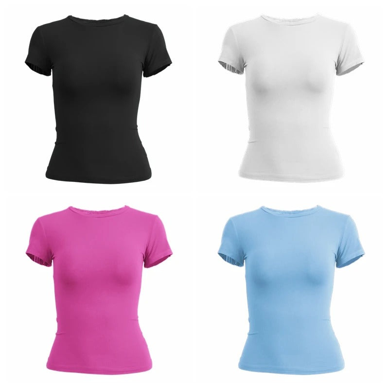 Sportive Slim Fit T-shirt til kvinder