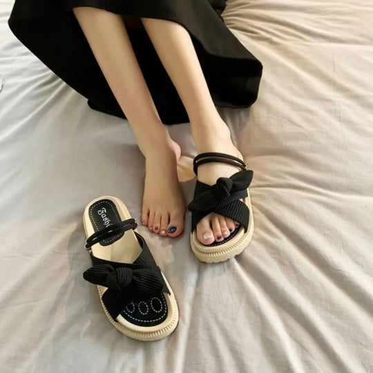 Sommer-sandaler med platform til kvinder