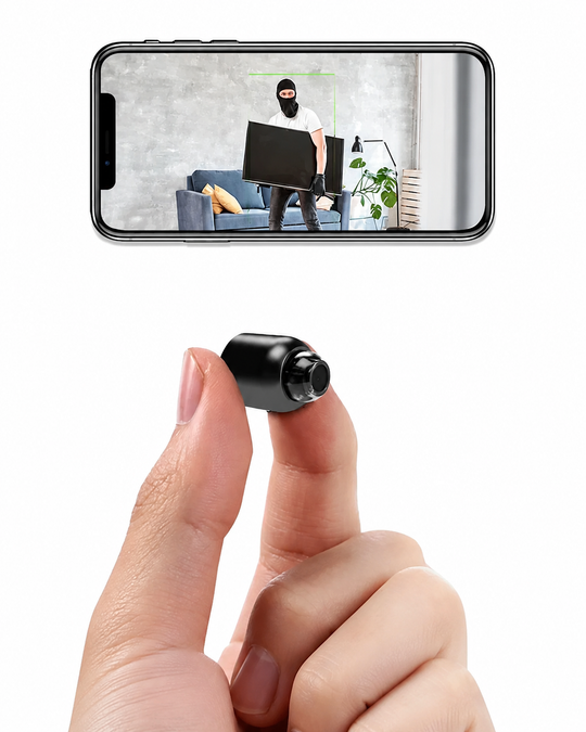 Overvågningskamera Indendørs Med App - Trådløst WiFi Kamera Til Videoovervågning 1080P