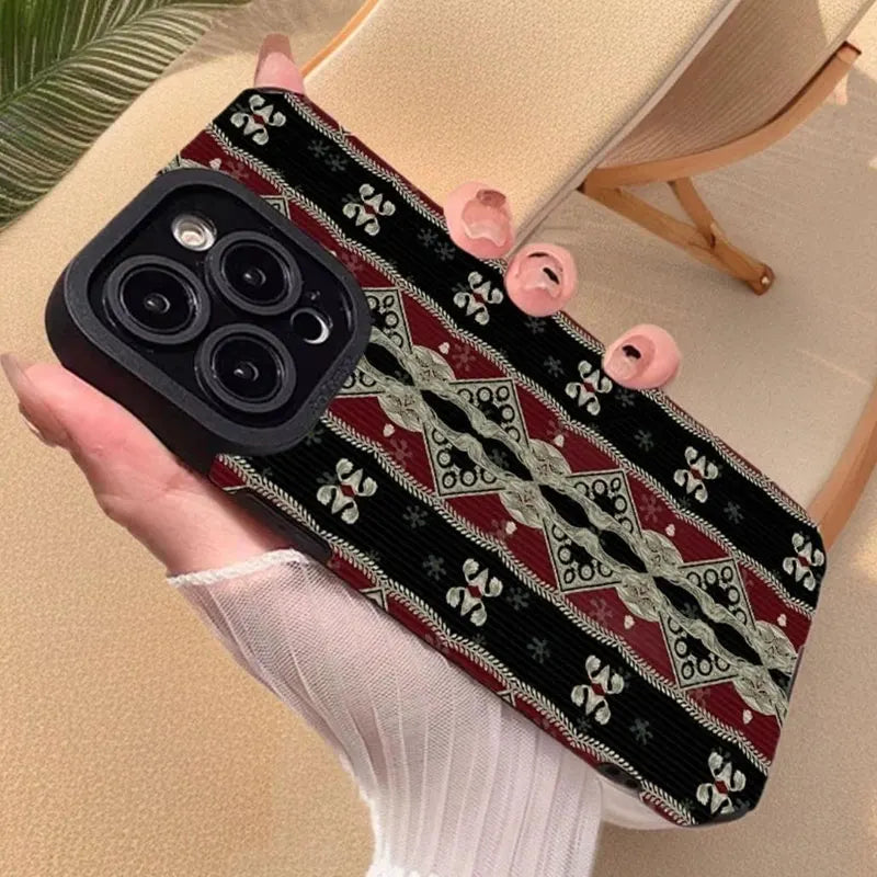 iPhone 17 Cover med Persisk Tæppe Mønster 5