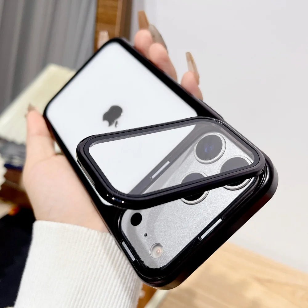 iPhone 17 Etui med Foldbart Kamerastativ 0