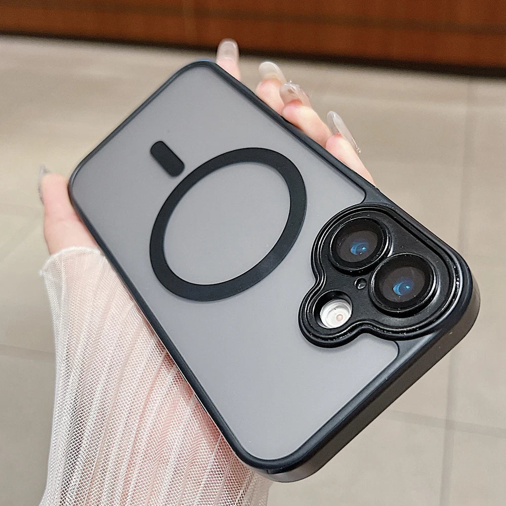 iPhone 17 Magnetisk Etui Gennemsigtig Design 2