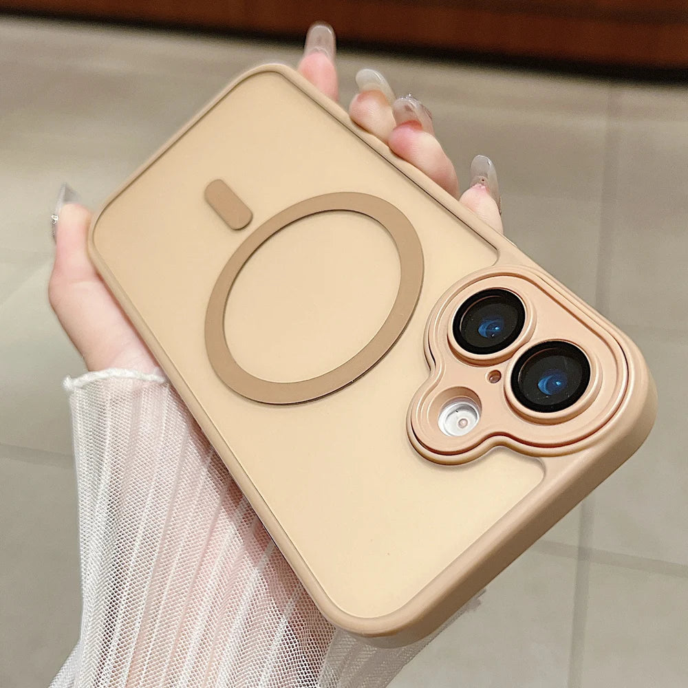 iPhone 17 Magnetisk Etui Gennemsigtig Design 3