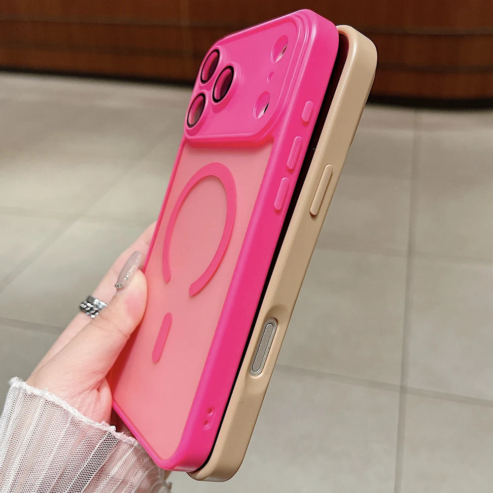 iPhone 17 Magnetisk Etui Gennemsigtig Design 4