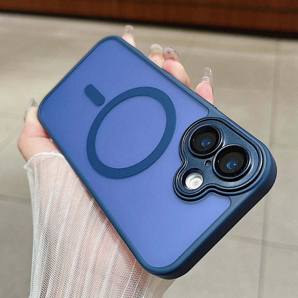 iPhone 17 Magnetisk Etui Gennemsigtig Design 6