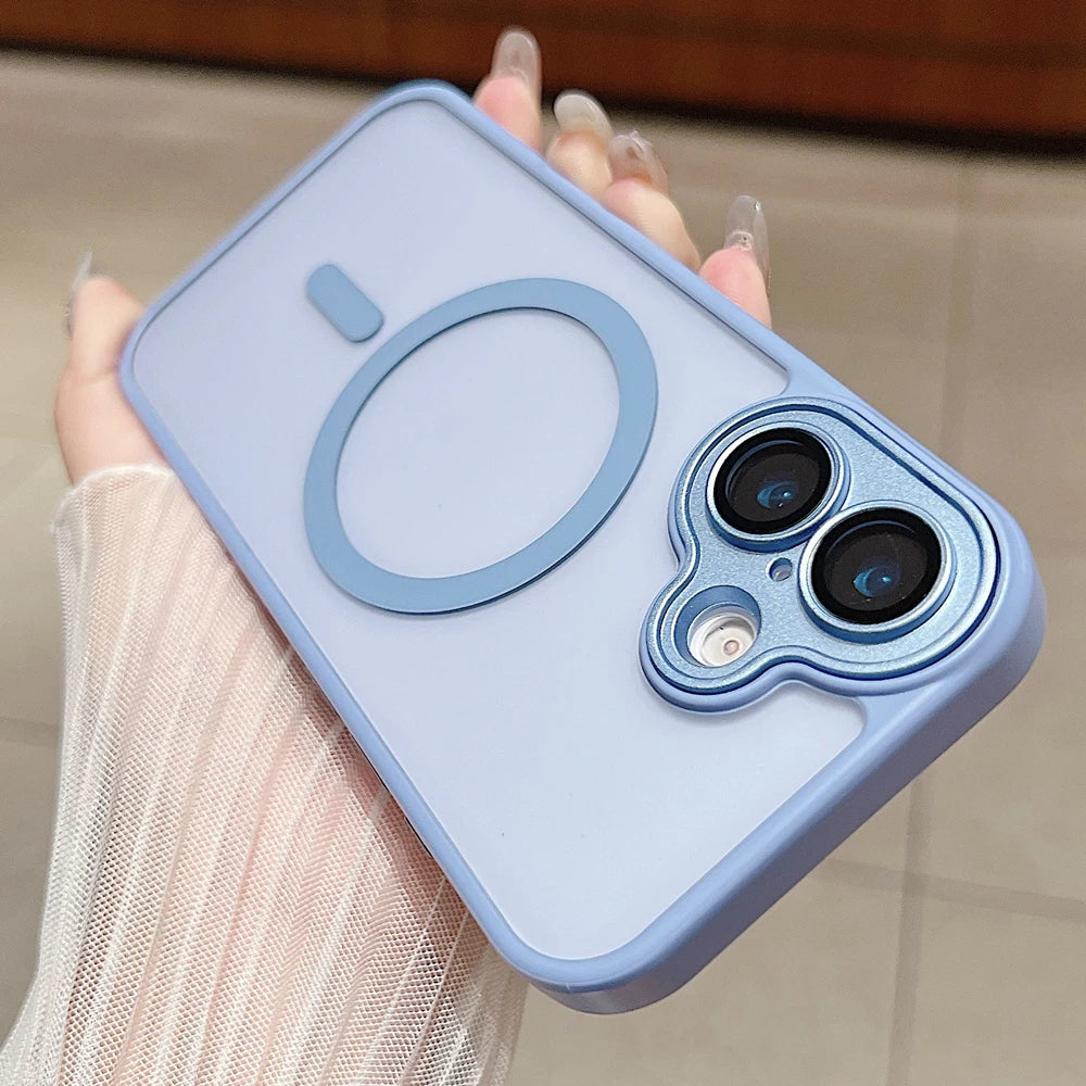 iPhone 17 Magnetisk Etui Gennemsigtig Design 8