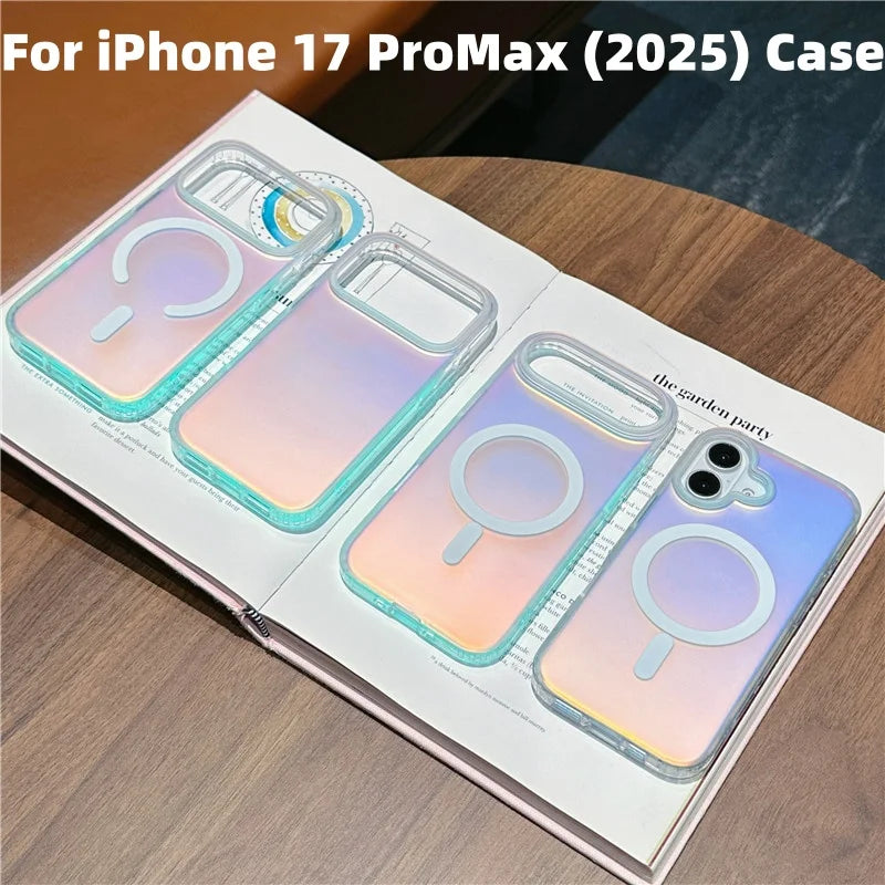 iPhone 17 ProMax Etui Farveskiftende Design 0
