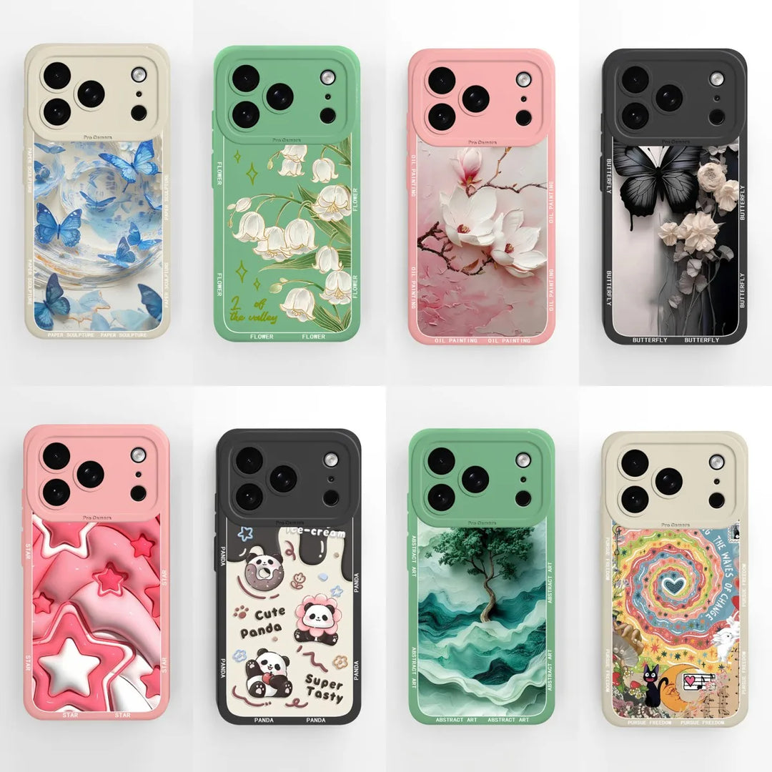 iPhone 17 Pro Max Cover Cartoon Panda Design 0