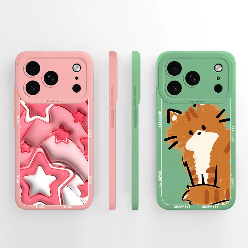 iPhone 17 Pro Max Cover Cartoon Panda Design 3