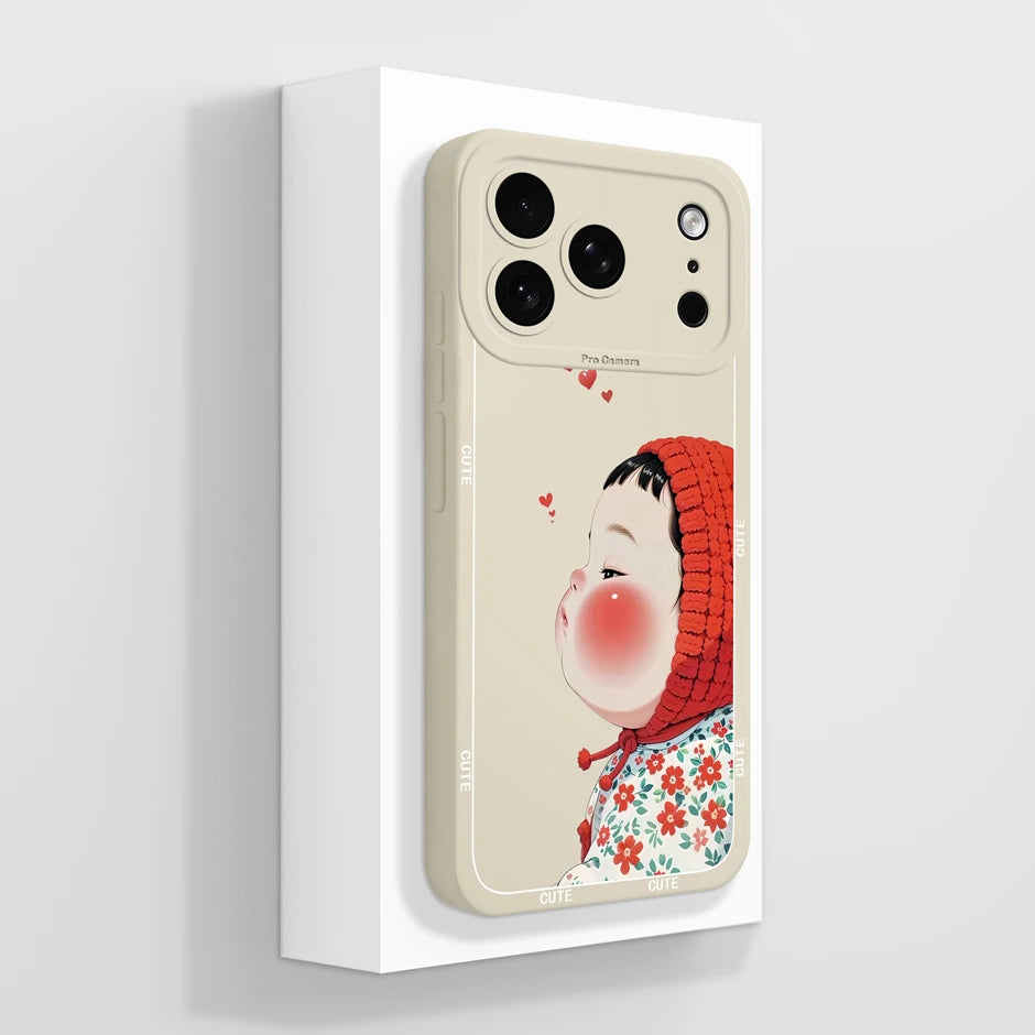 iPhone 17 Pro Max Cover Cartoon Panda Design 49
