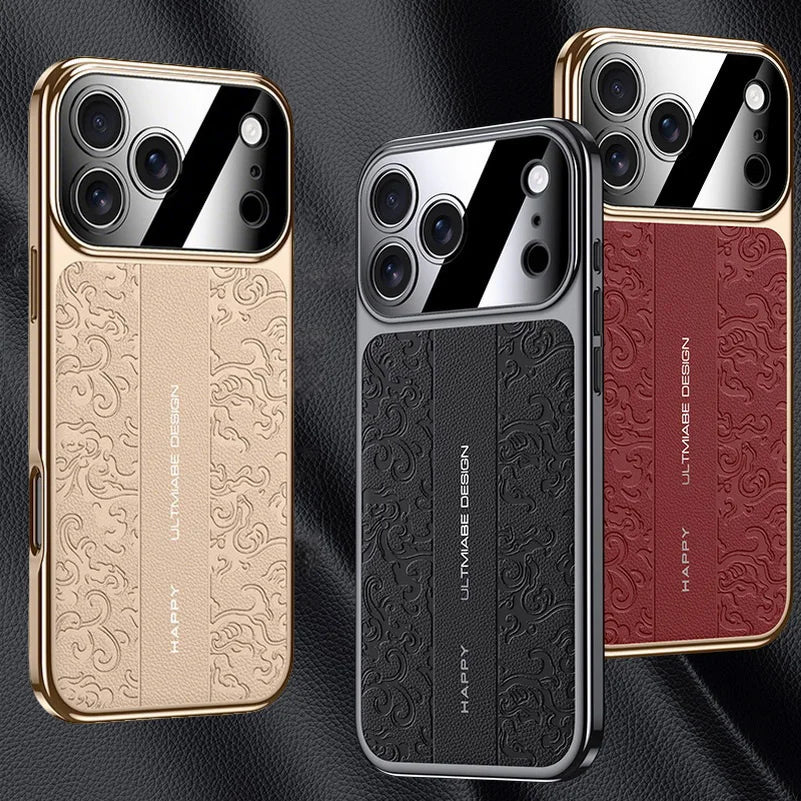 iPhone 17 Pro Max Etui Præget Design 0