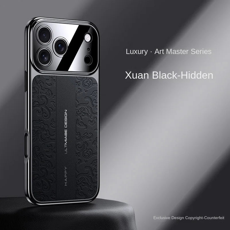 iPhone 17 Pro Max Etui Præget Design 8