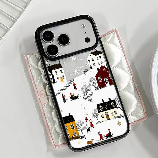 iPhone 17 Pro Max Hårdt Cover med Landskabsdesign 0