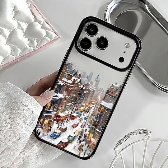 iPhone 17 Pro Max Hårdt Cover med Landskabsdesign 1