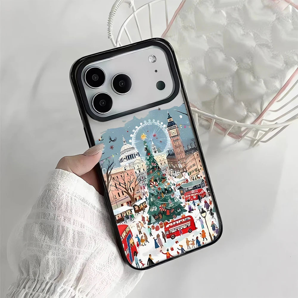 iPhone 17 Pro Max Hårdt Cover med Landskabsdesign 10