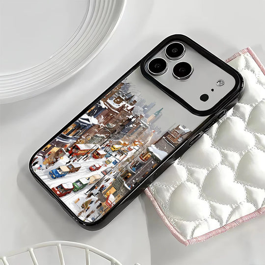 iPhone 17 Pro Max Hårdt Cover med Landskabsdesign 2