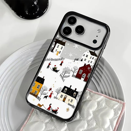 iPhone 17 Pro Max Hårdt Cover med Landskabsdesign 3