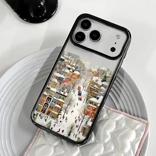 iPhone 17 Pro Max Hårdt Cover med Landskabsdesign 5
