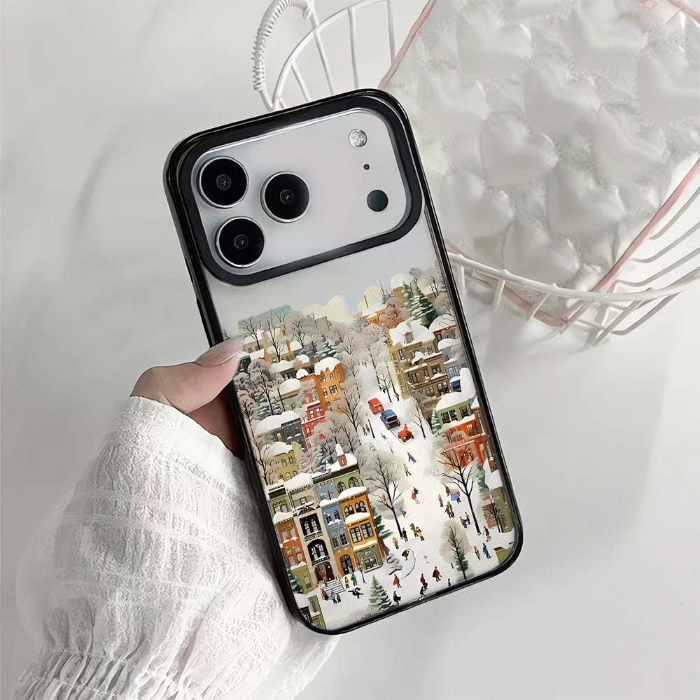 iPhone 17 Pro Max Hårdt Cover med Landskabsdesign 7