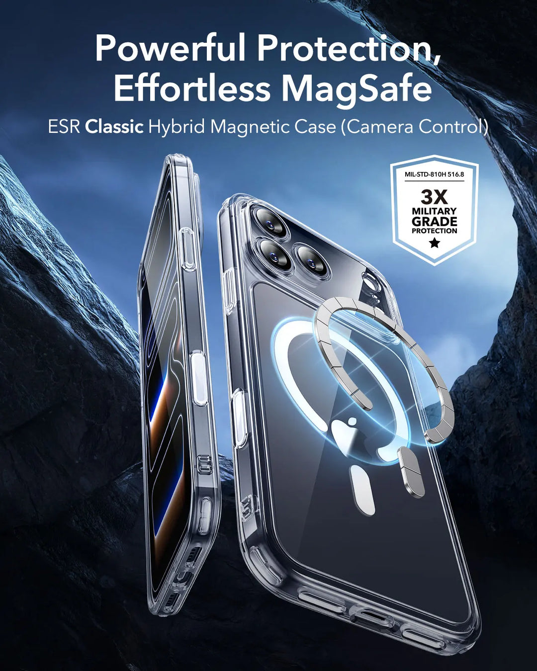 iPhone 17 Pro Max Kamerakontrol Cover med MagSafe 1