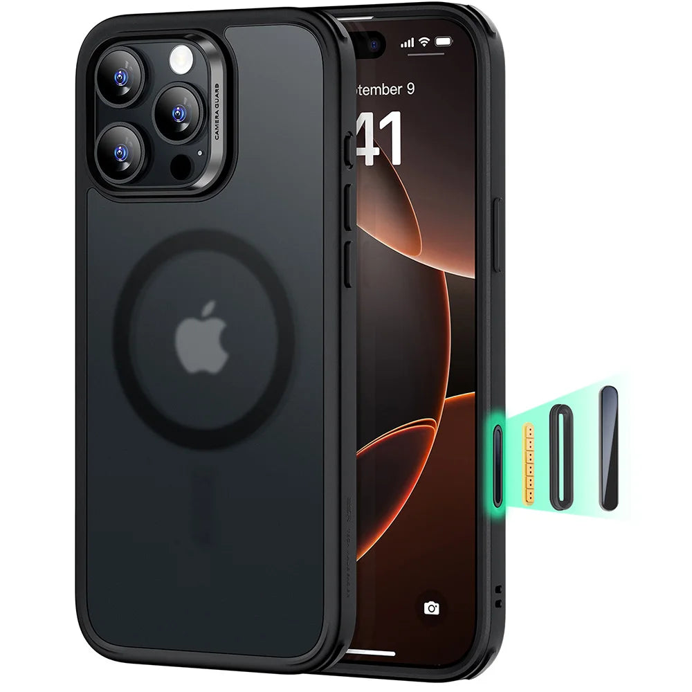 iPhone 17 Pro Max Kamerakontrol Cover med MagSafe 16