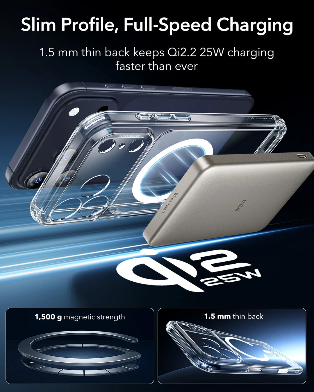 iPhone 17 Pro Max Kamerakontrol Cover med MagSafe 4