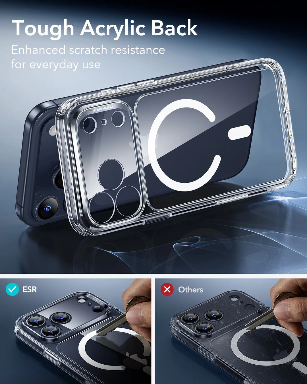 iPhone 17 Pro Max Kamerakontrol Cover med MagSafe 5