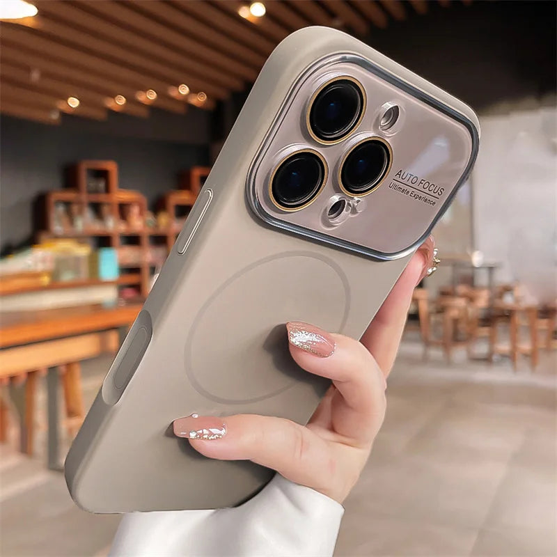 iPhone 17 Pro Max Telefon Cover Magnetisk Silikone 1
