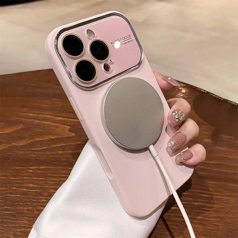 iPhone 17 Pro Max Telefon Cover Magnetisk Silikone 4